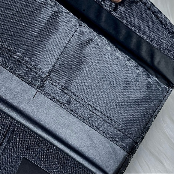 Wallet I’M IN THE MONEY slim TRIFOLD DOLLAR BILL pattern CREDIT + GIFT holder - Picture 6 of 10